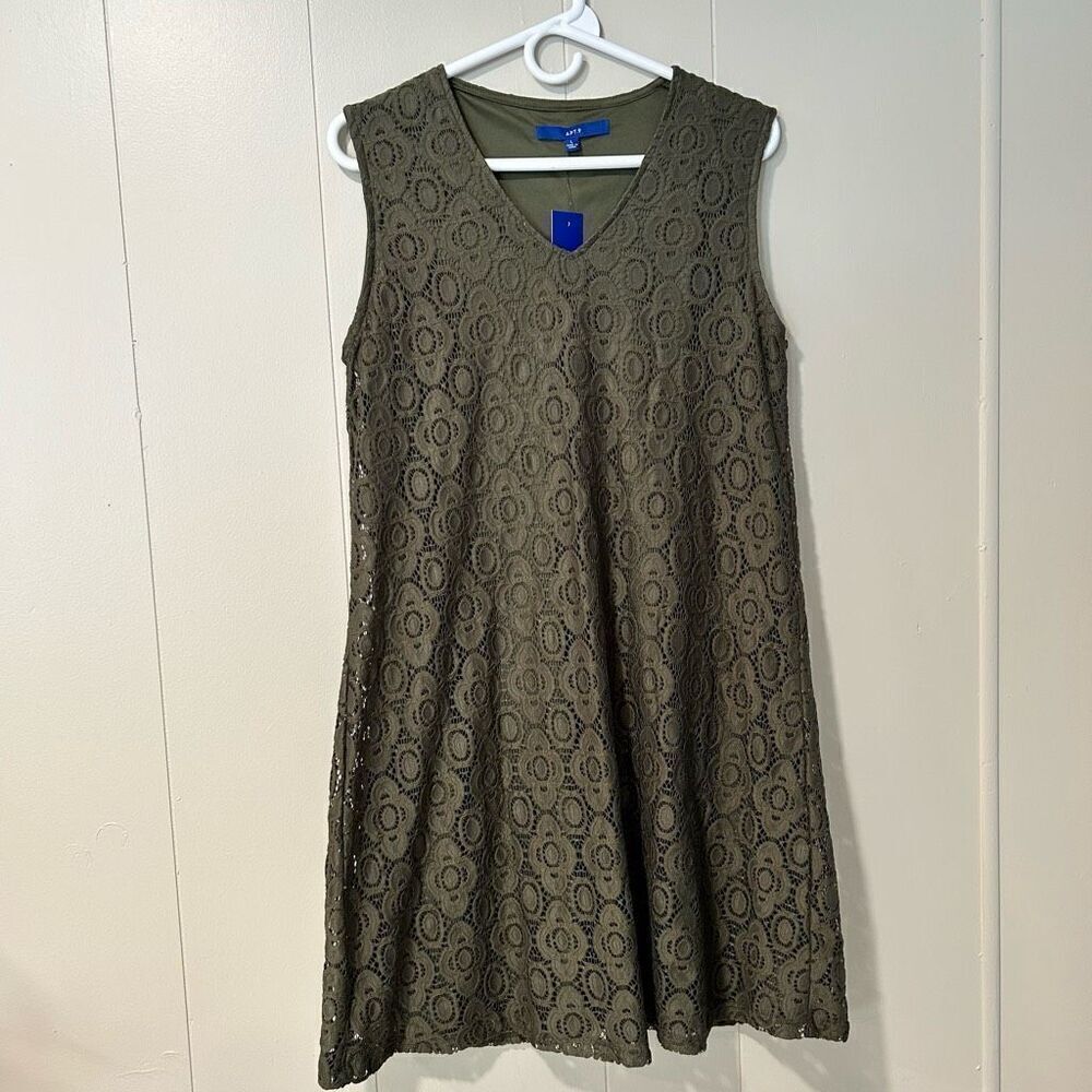 apt 9 green dress size large sold at kohls